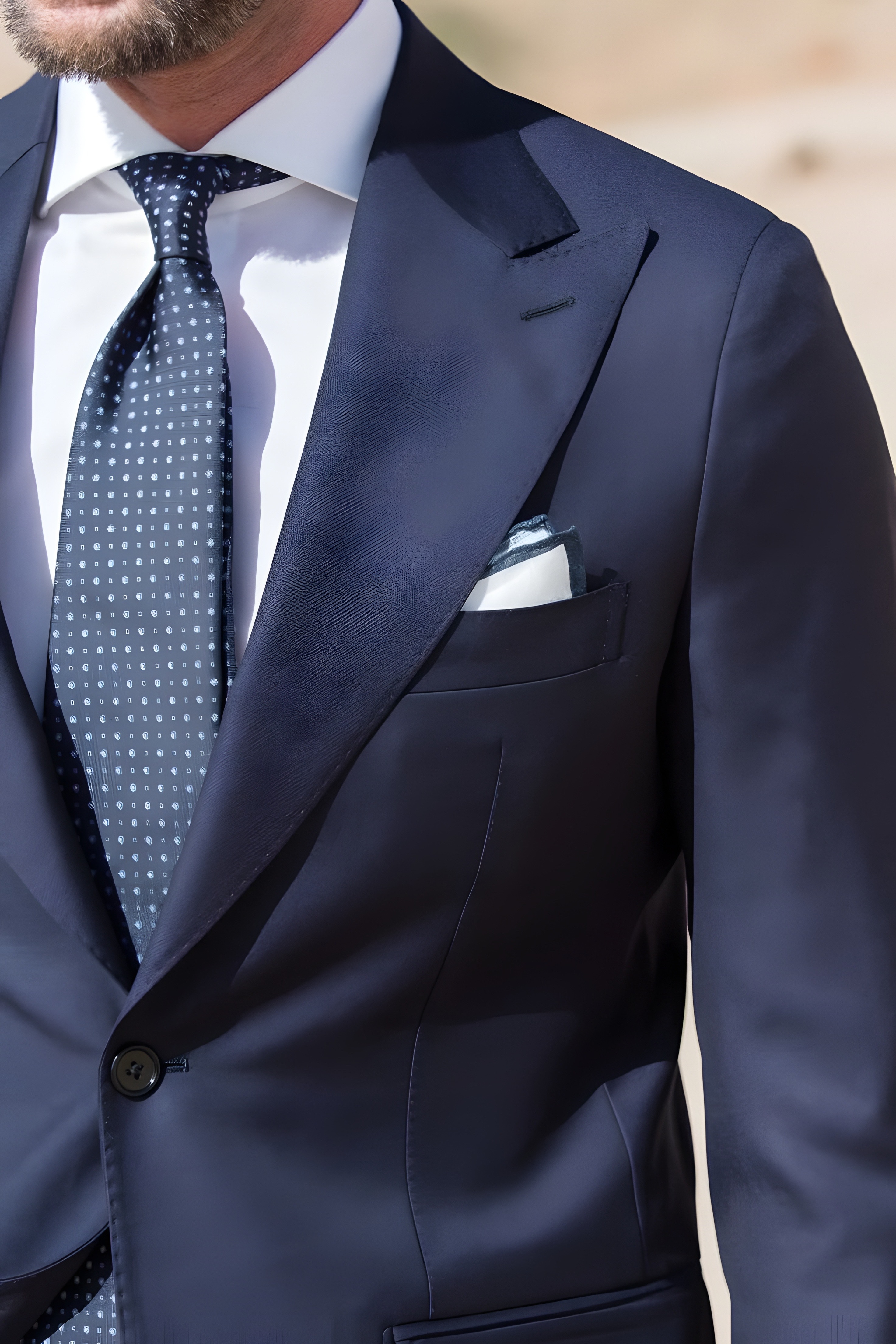 Martino Villini — fine fabric detail